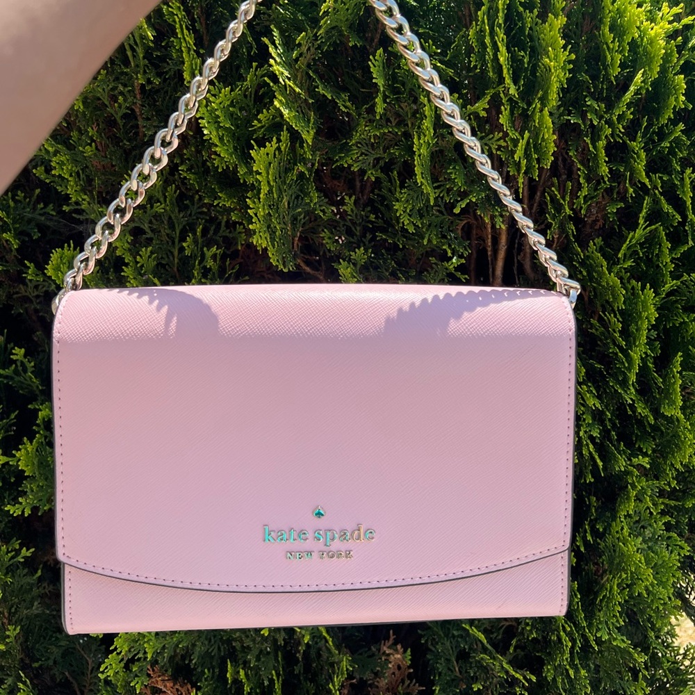 KATE SPADE Madison Flap Crossbody in Pink/ Blush
